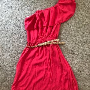 Papaya Shoulder dress